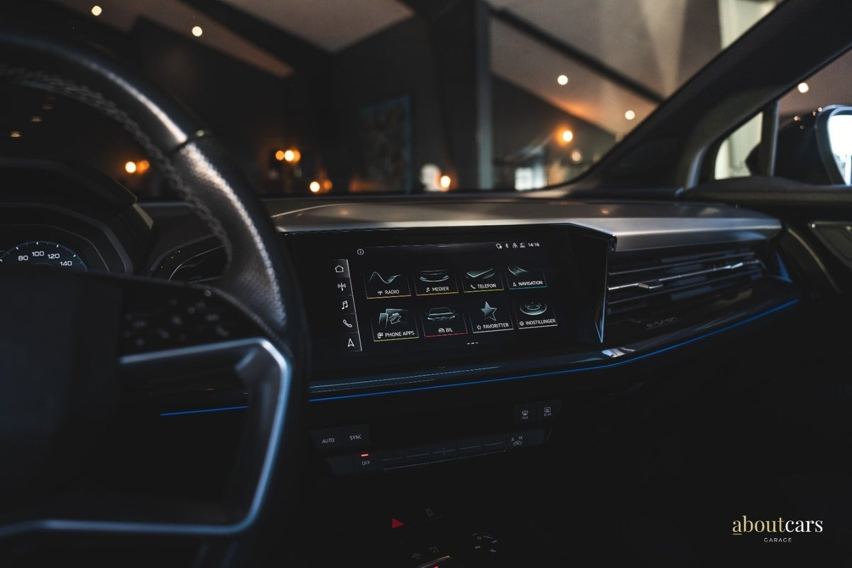 Sort Audi Q4 e-tron fra 2022