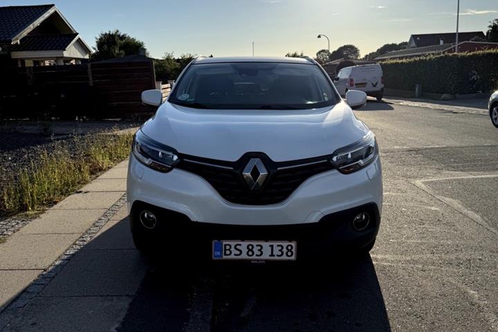 Hvid Renault Kadjar fra 2017