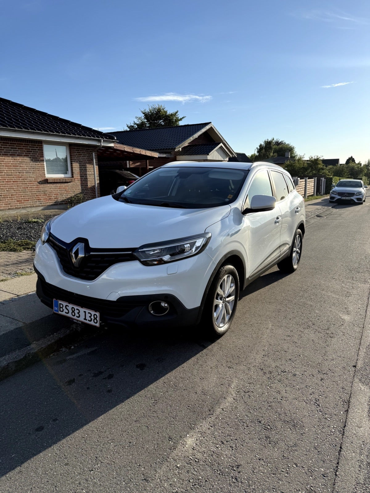 Hvid Renault Kadjar fra 2017