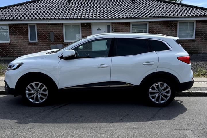 Hvid Renault Kadjar fra 2017