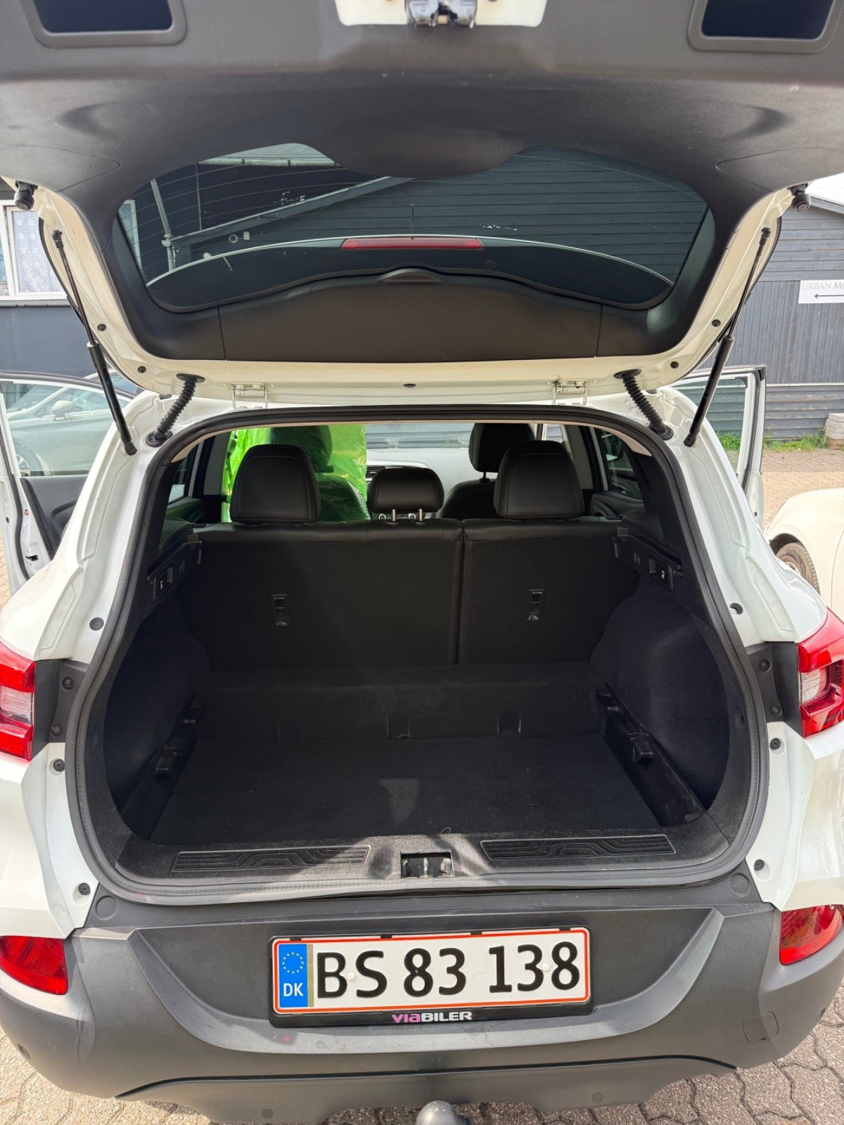 Hvid Renault Kadjar fra 2017