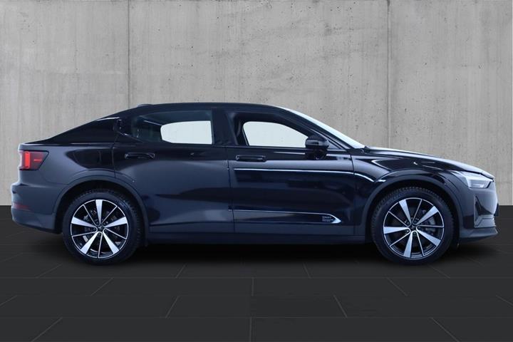 Sort Polestar 2 fra 2023