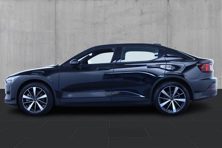 Sort Polestar 2 fra 2023