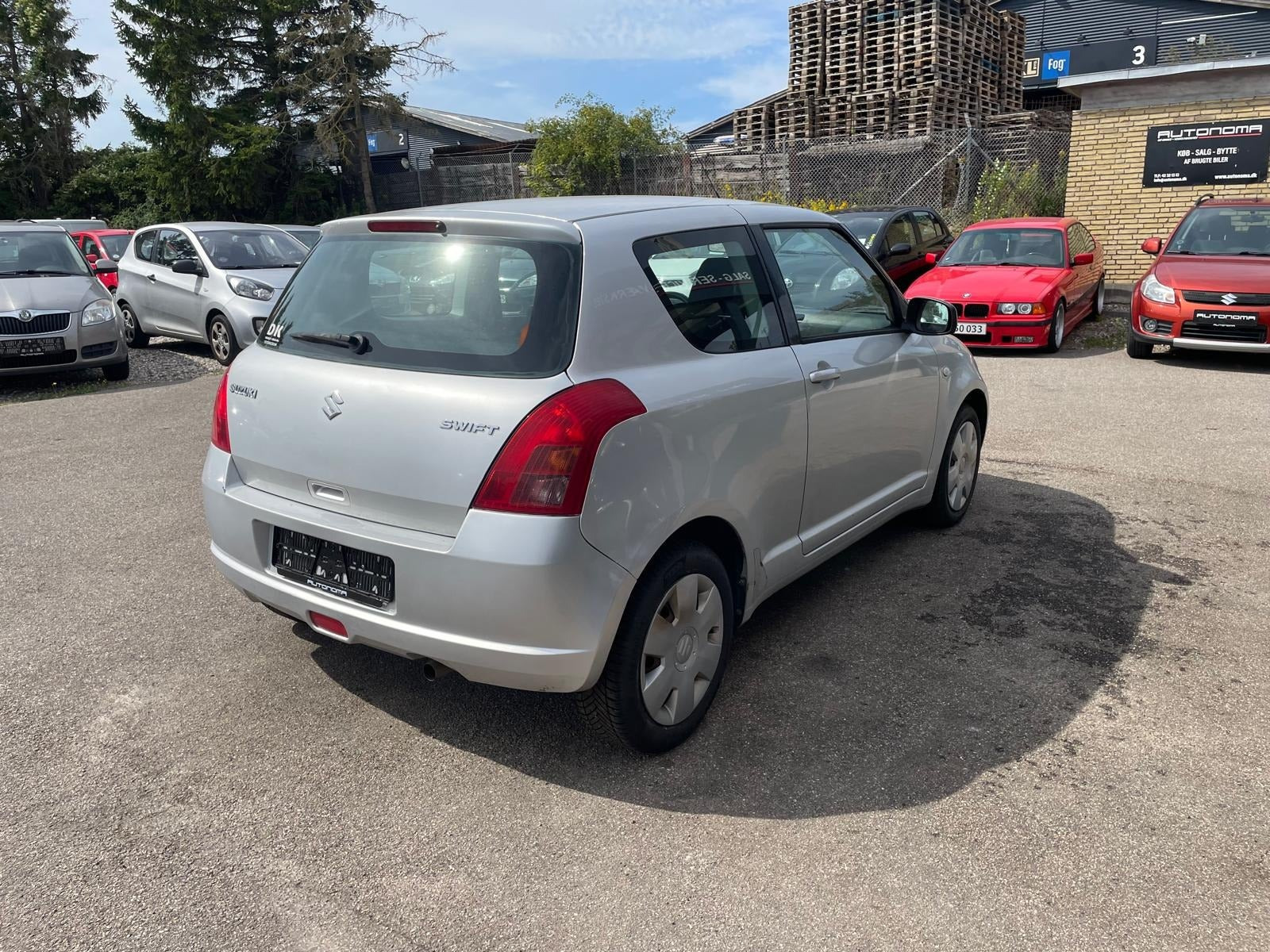 Sølv Suzuki Swift fra 2006
