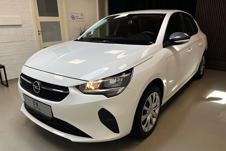 Hvid Opel Corsa-e fra 2021