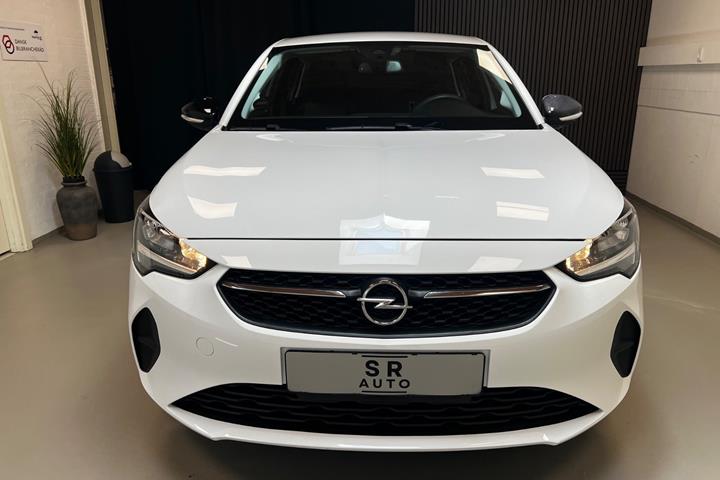 Hvid Opel Corsa-e fra 2021