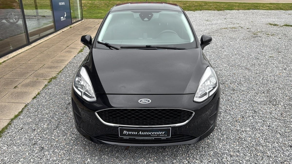 Sort Ford Fiesta fra 2018