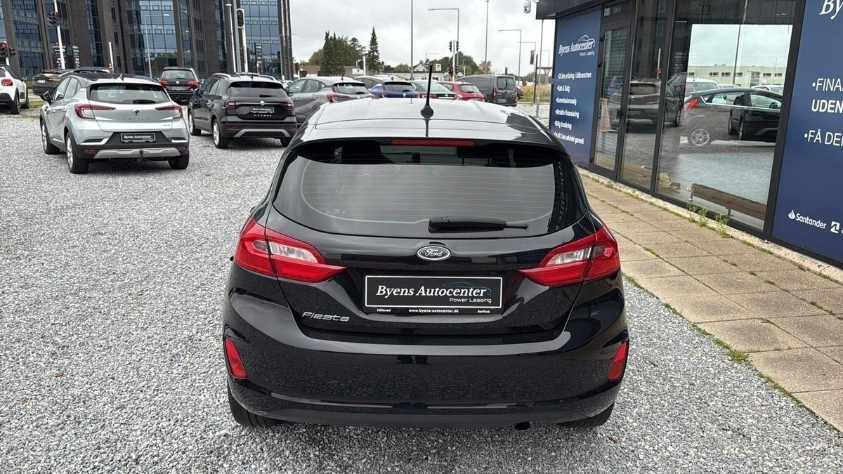 Sort Ford Fiesta fra 2018