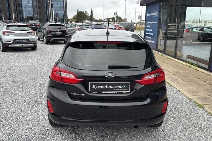 Sort Ford Fiesta fra 2018