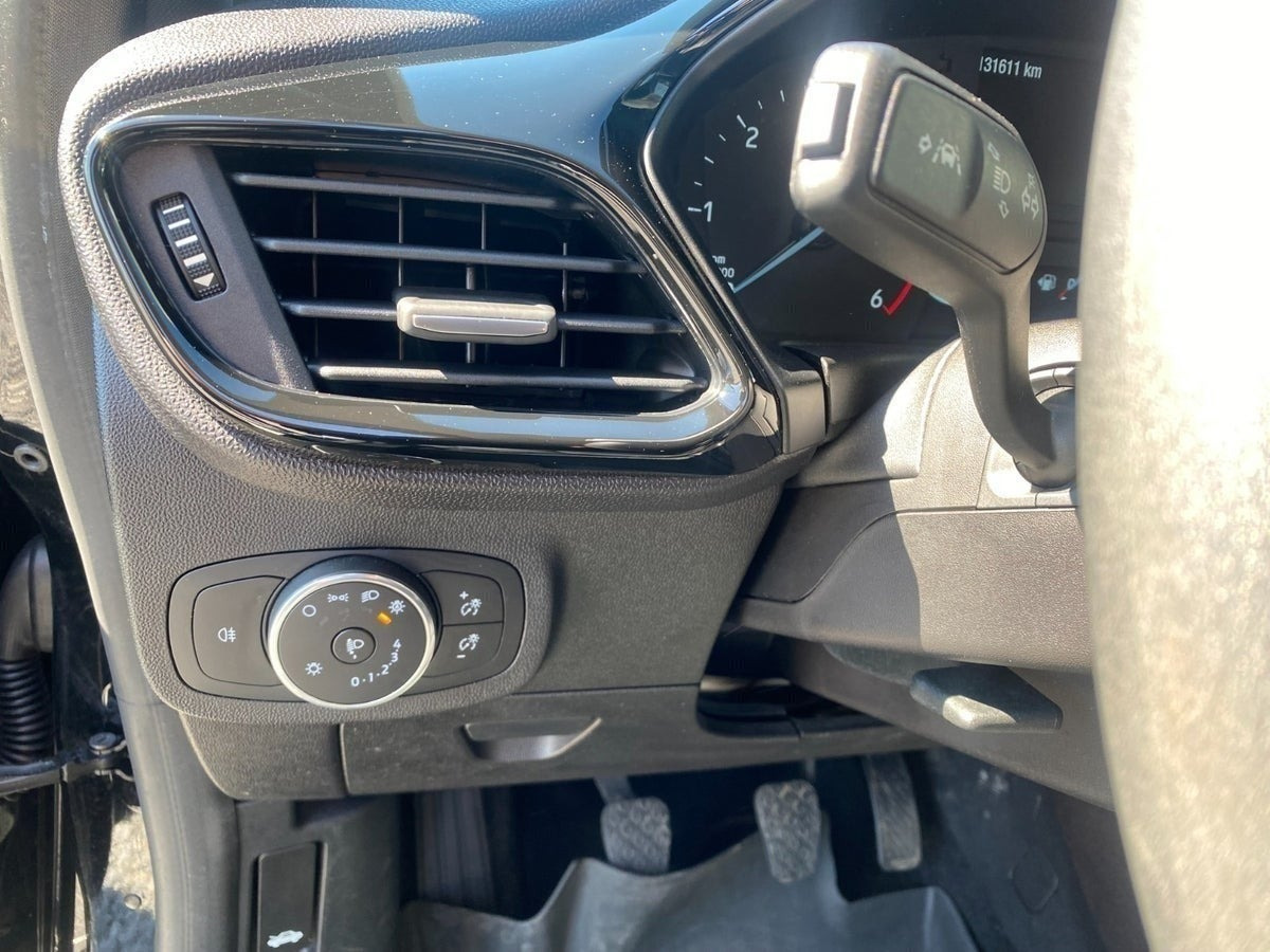 Sort Ford Fiesta fra 2018
