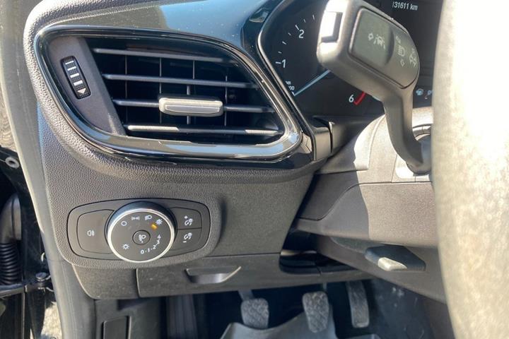 Sort Ford Fiesta fra 2018
