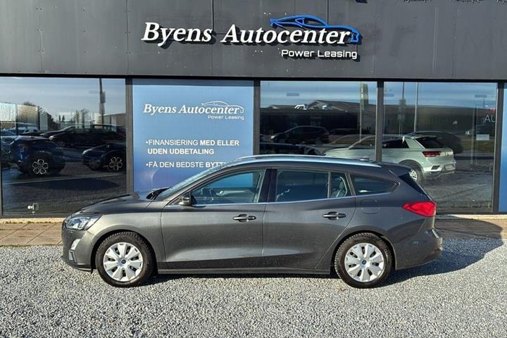 Grå Ford Focus fra 2019