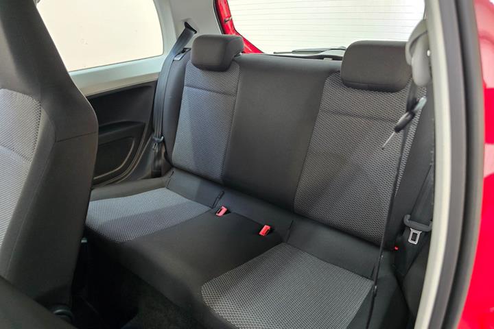 Rød Seat Mii fra 2013