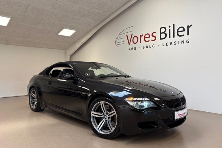 Sort BMW M6 fra 2008