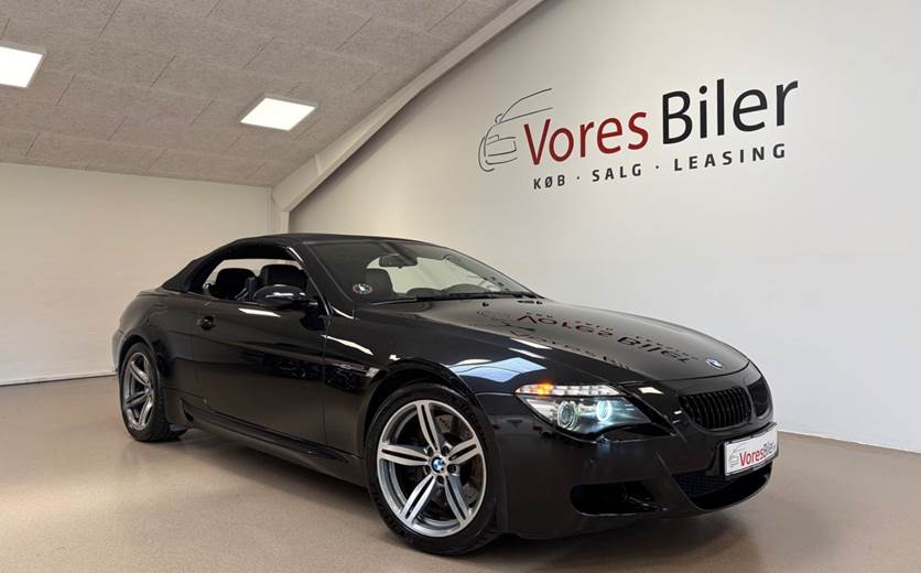 BMW M6 5,0 Cabriolet aut.