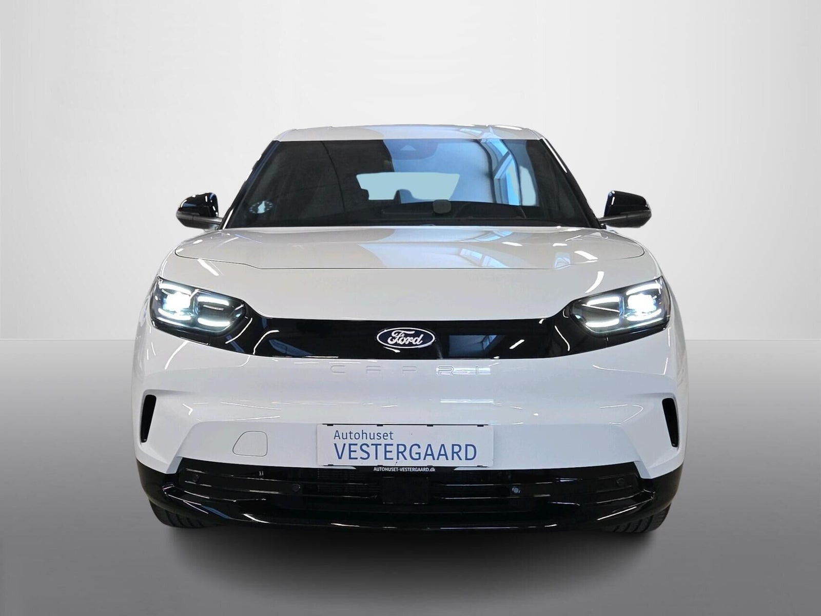 Hvid Ford Capri fra 2025