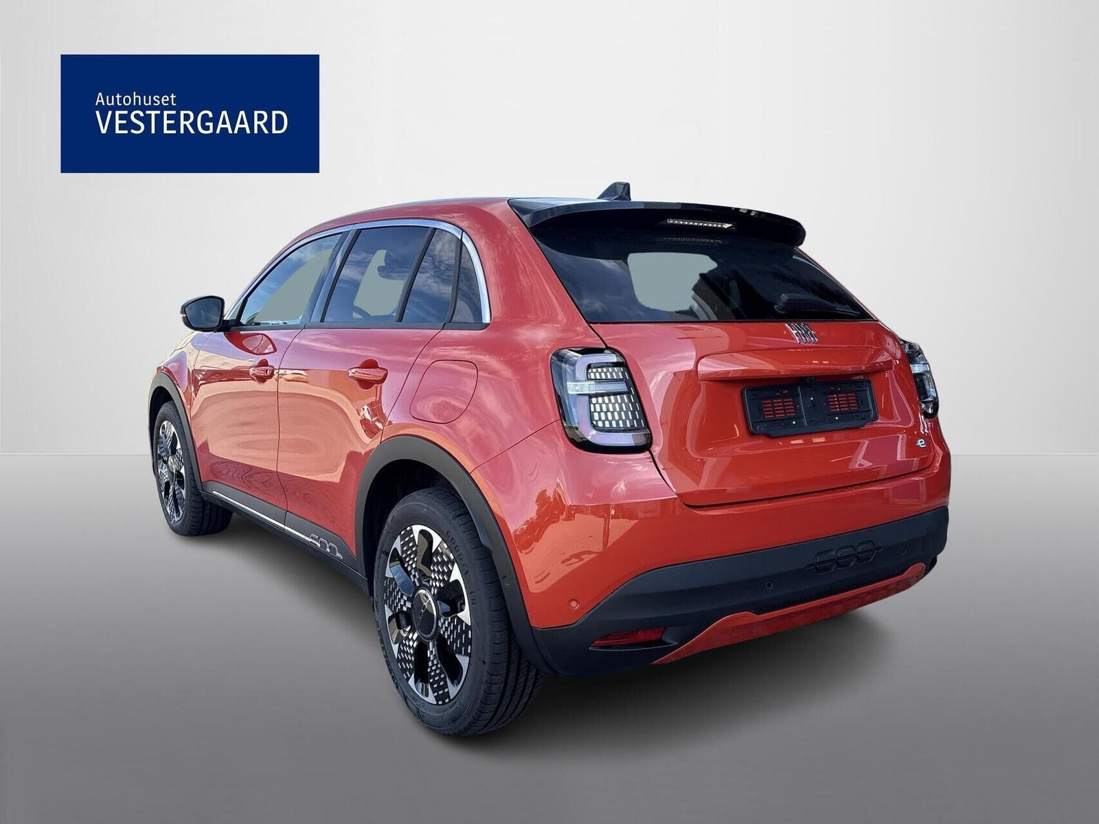 Orange Fiat 600e fra 2025