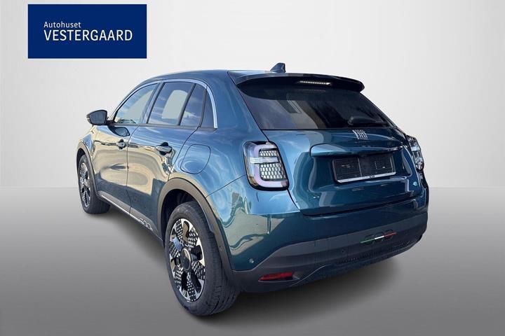 Grøn Fiat 600e fra 2025