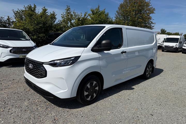 Hvid Ford E-Transit Custom 320 L1 fra 2026