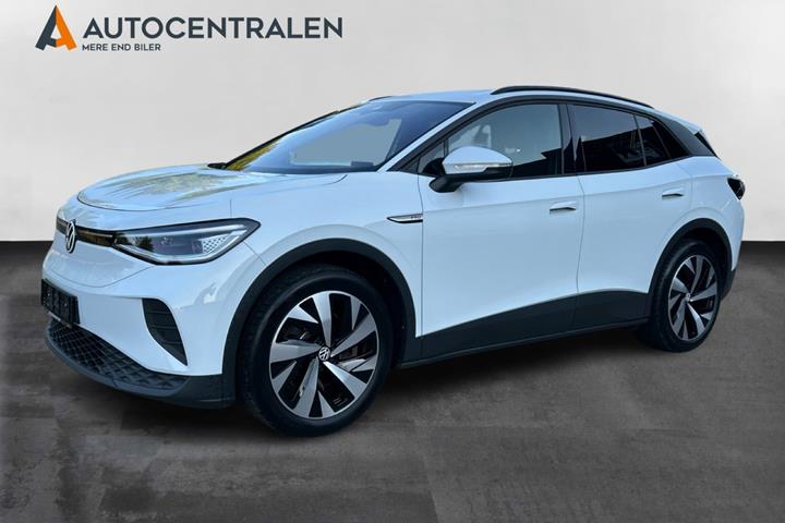 Hvid VW ID.4 fra 2022 set udefra