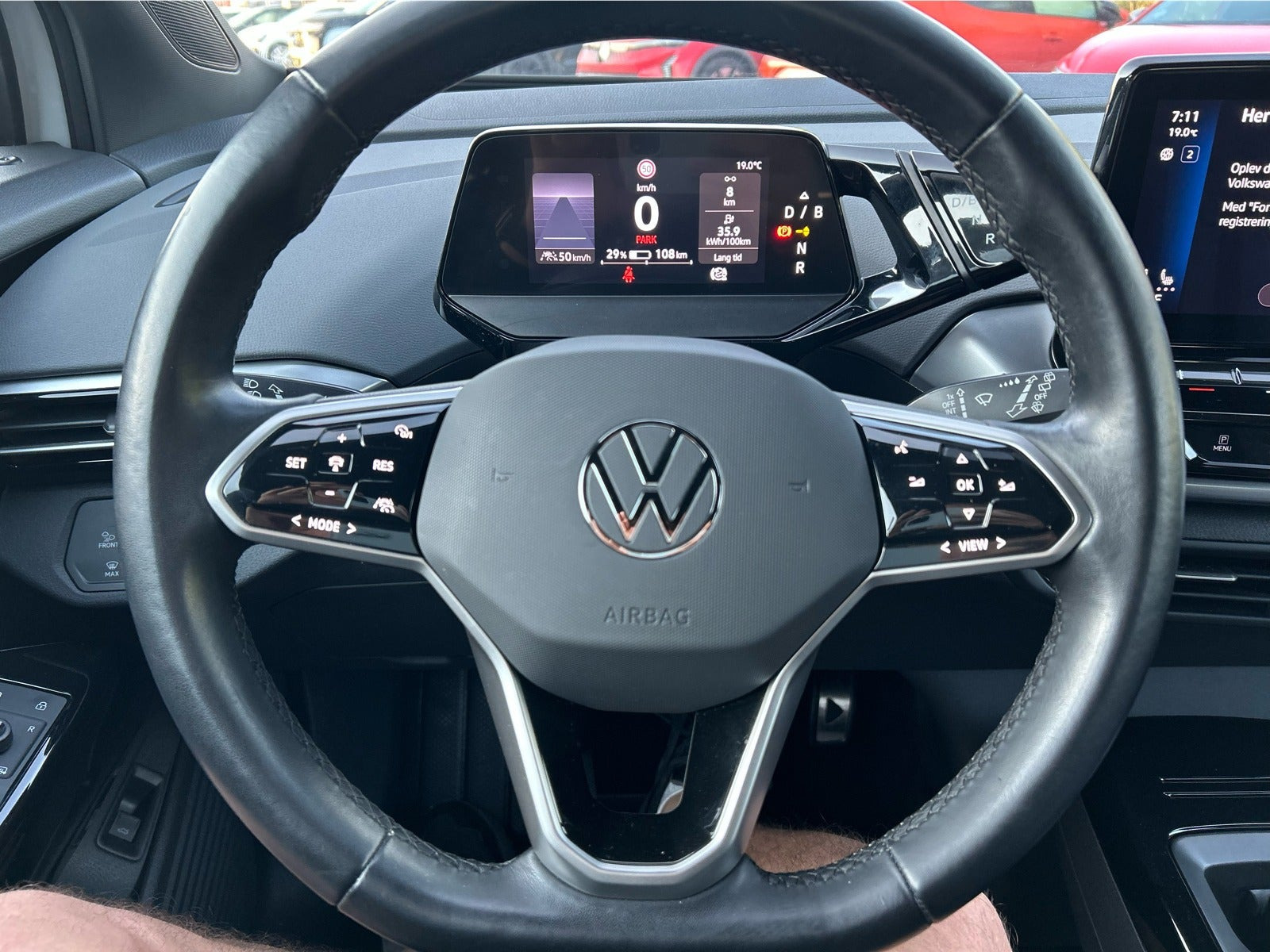 Hvid VW ID.4 fra 2022