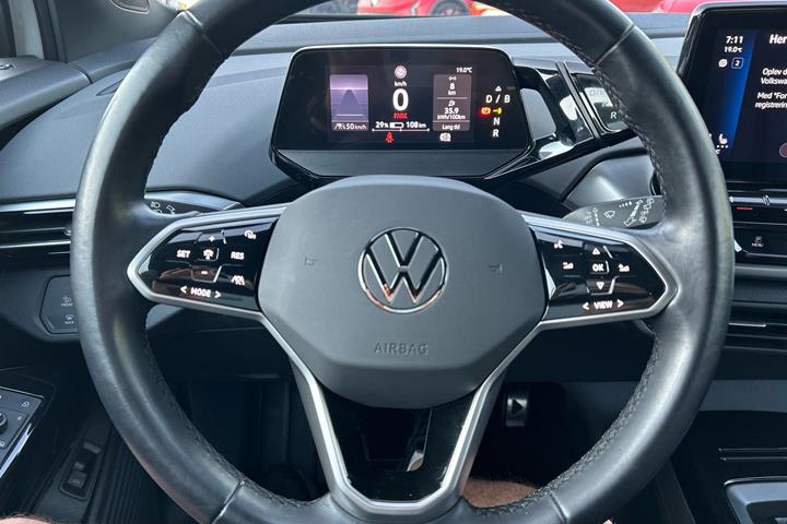 Hvid VW ID.4 fra 2022