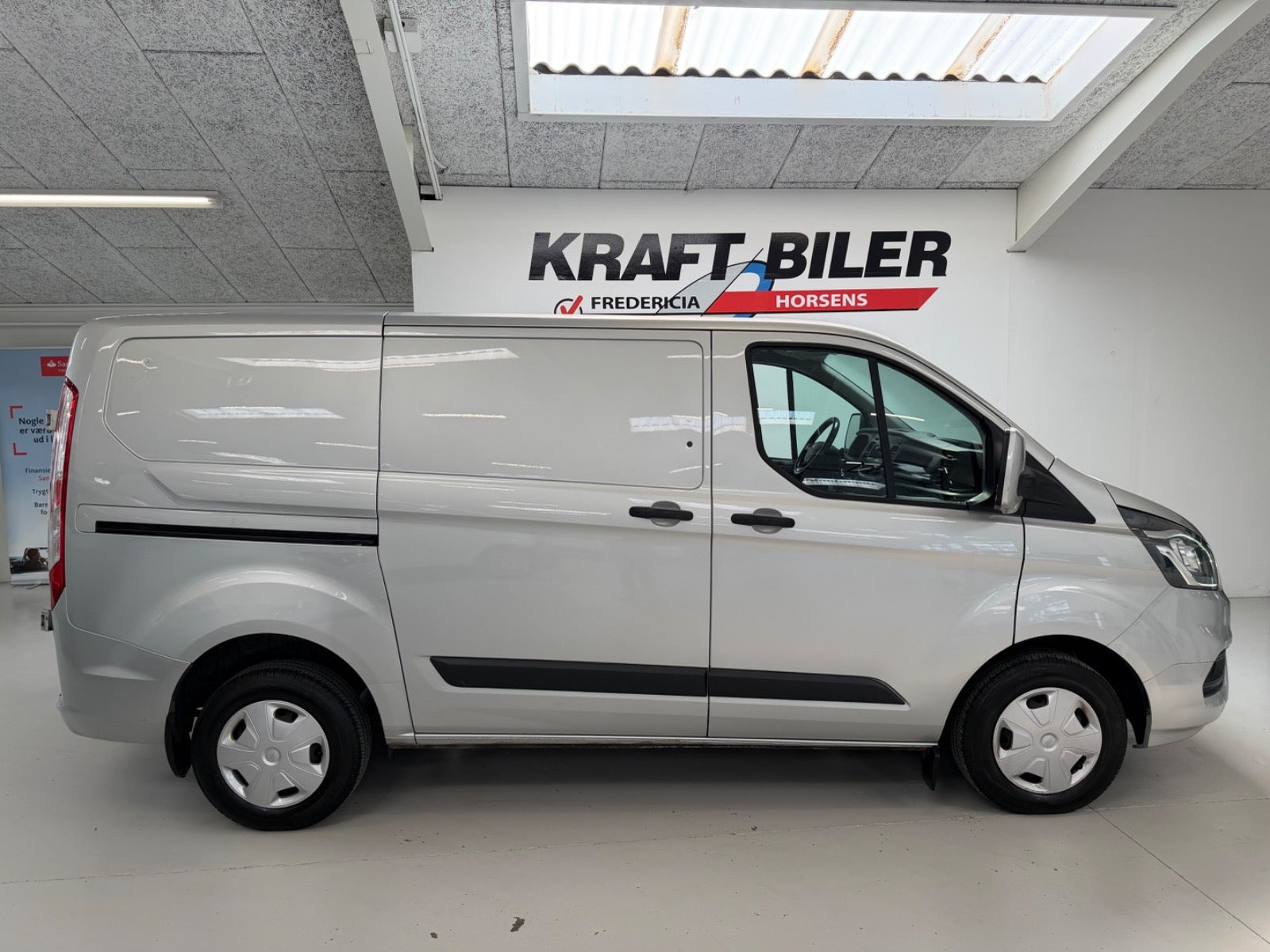 Sølv Ford Transit Custom 280 L1 fra 2020