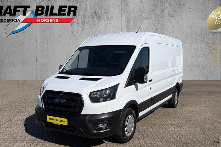 Hvid Ford Transit 350 L3 Van fra 2023