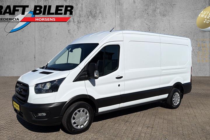 Hvid Ford Transit 350 L3 Van fra 2023
