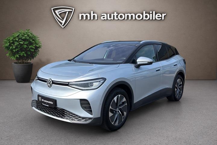 Sølv VW ID.4 fra 2026 set udefra