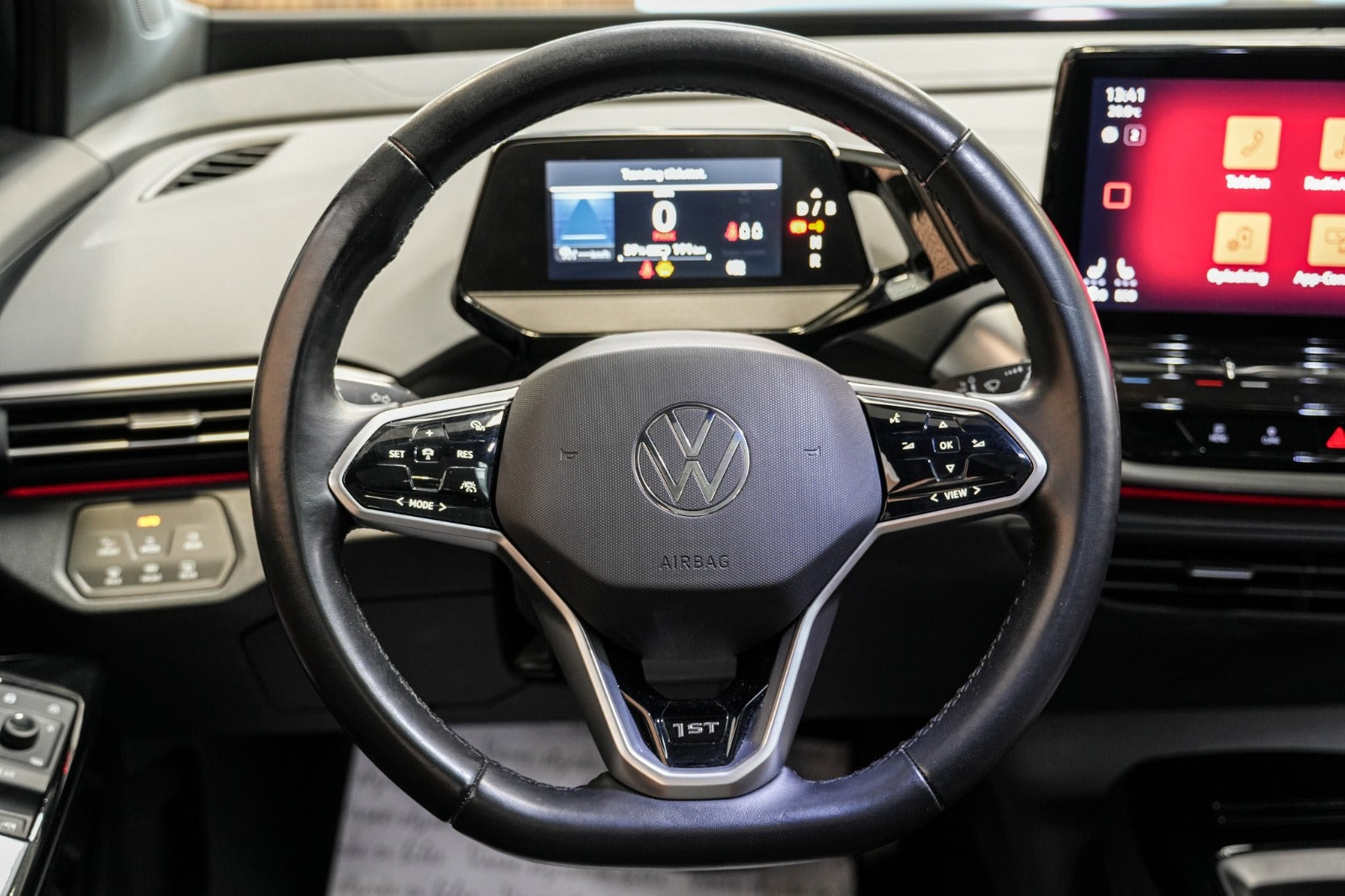 Grå VW ID.4 fra 2021