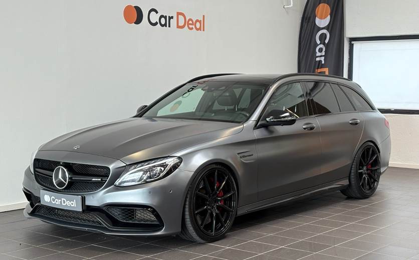 Mercedes C63 4,0 AMG S stc. aut.