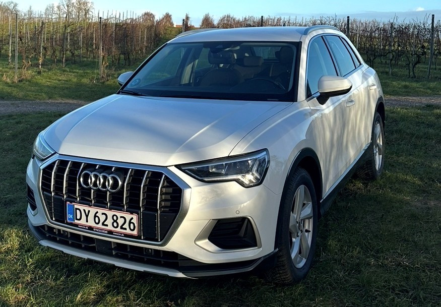 Hvid Audi Q3 fra 2020
