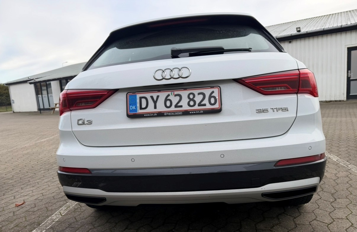 Hvid Audi Q3 fra 2020