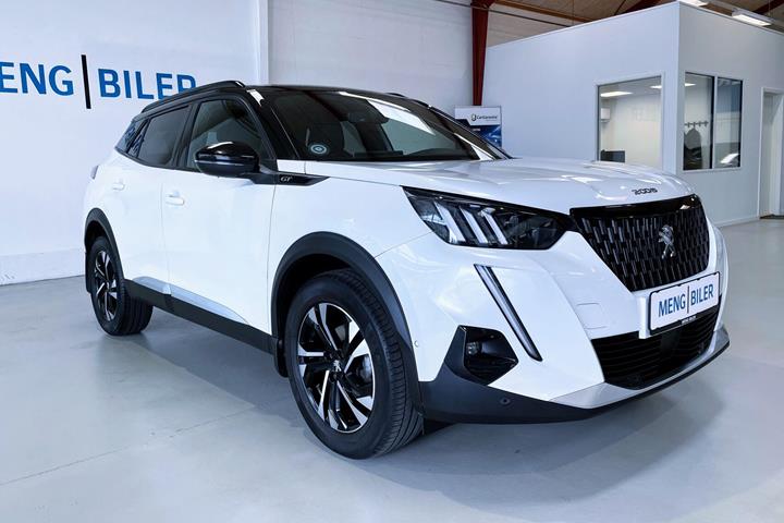 Hvid Peugeot 2008 fra 2021