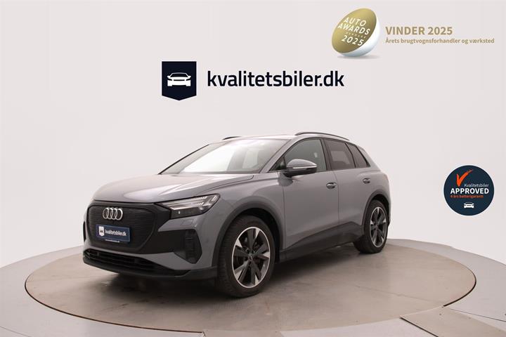 Grå Audi Q4 fra 2022