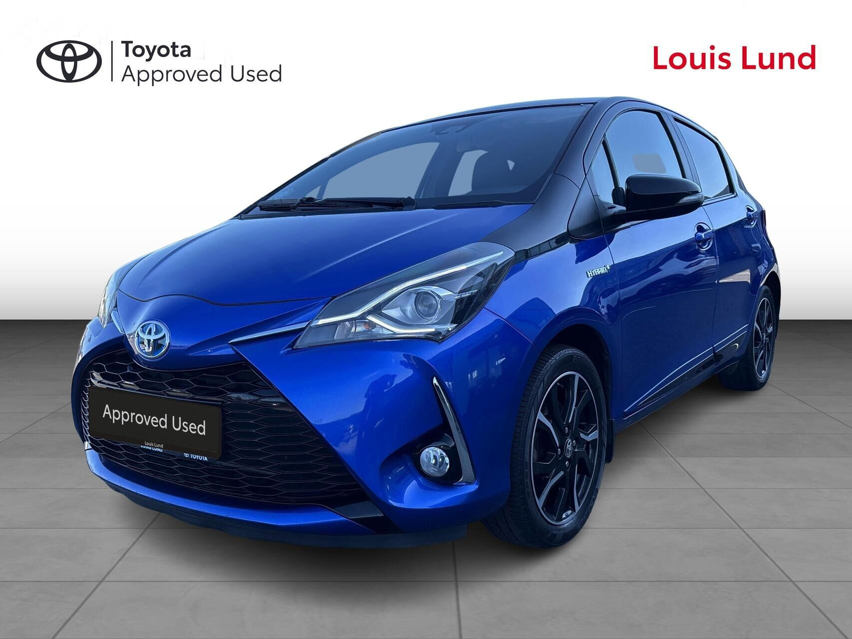 Toyota Yaris 1,5 Hybrid Flavour BLÅ E-CVT 100HK 5d Trinl. Gear
