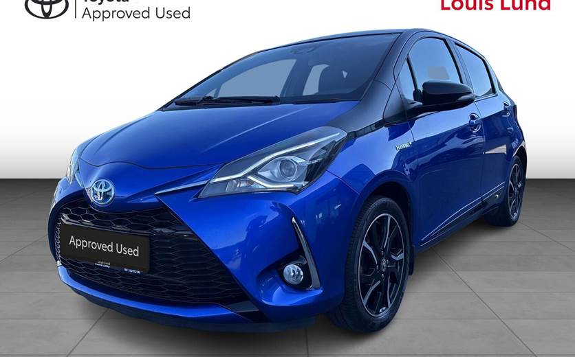 Toyota Yaris 1,5 Hybrid Flavour BLÅ E-CVT 100HK 5d Trinl. Gear