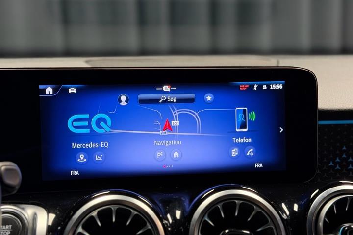 Sort Mercedes EQB 250+ fra 2025