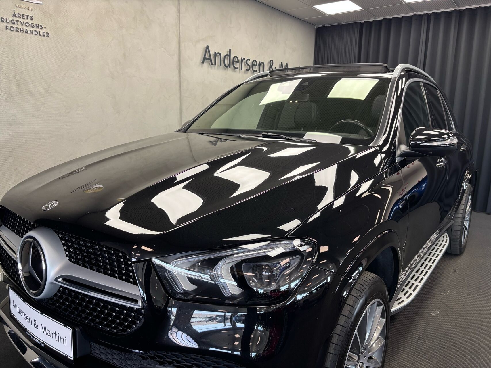 Sort Mercedes GLE350 de fra 2020