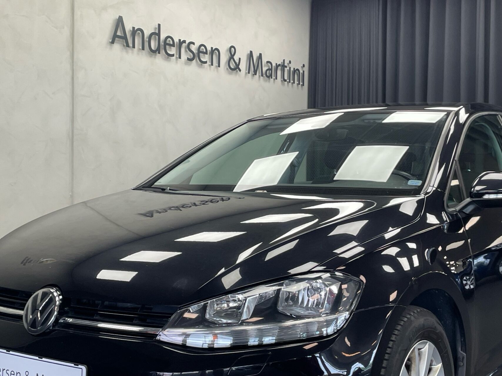 Sort VW Golf fra 2018