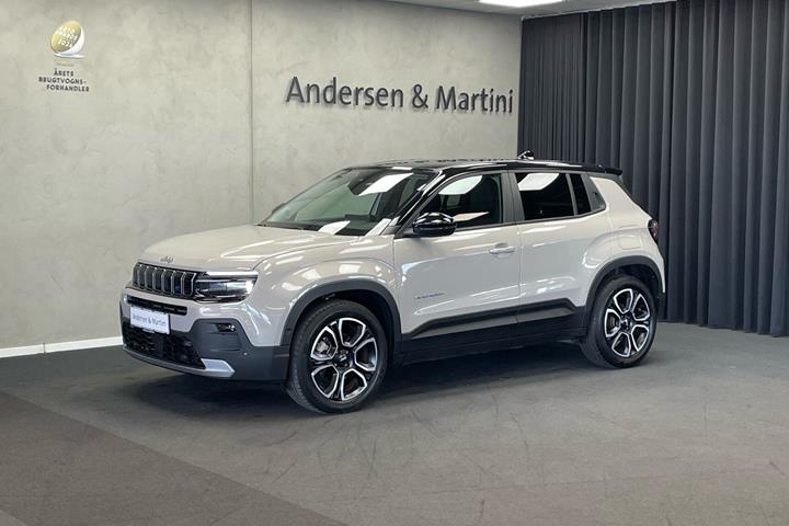 Hvid Jeep Avenger fra 2024