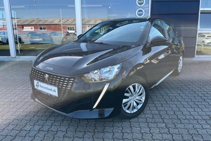 Sort Peugeot 208 fra 2022