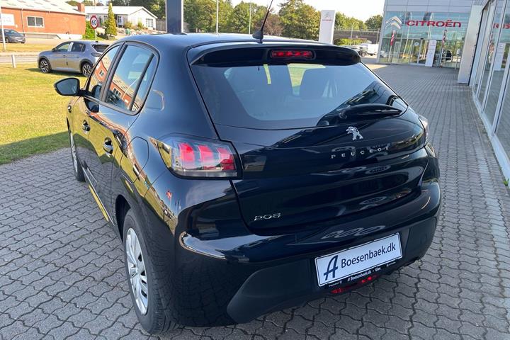 Sort Peugeot 208 fra 2022