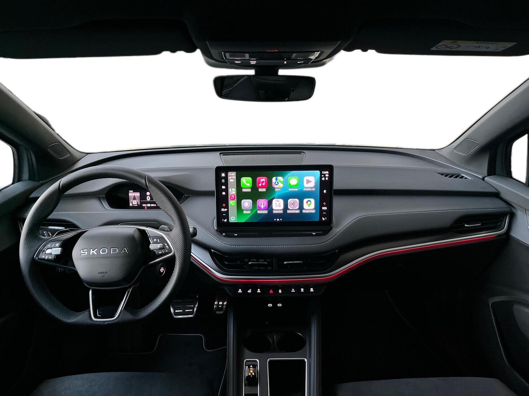 Sølv Skoda Enyaq fra 2026