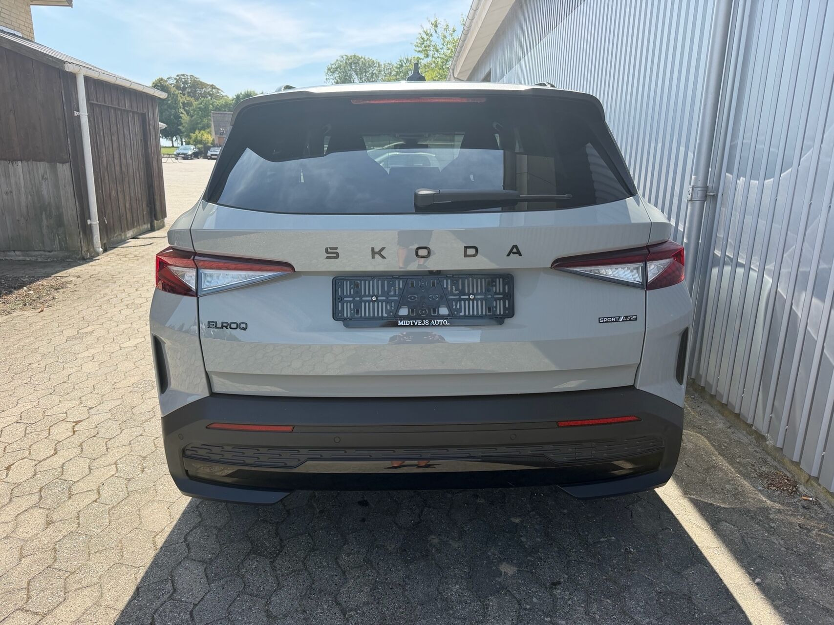 Grå Skoda Elroq fra 2025