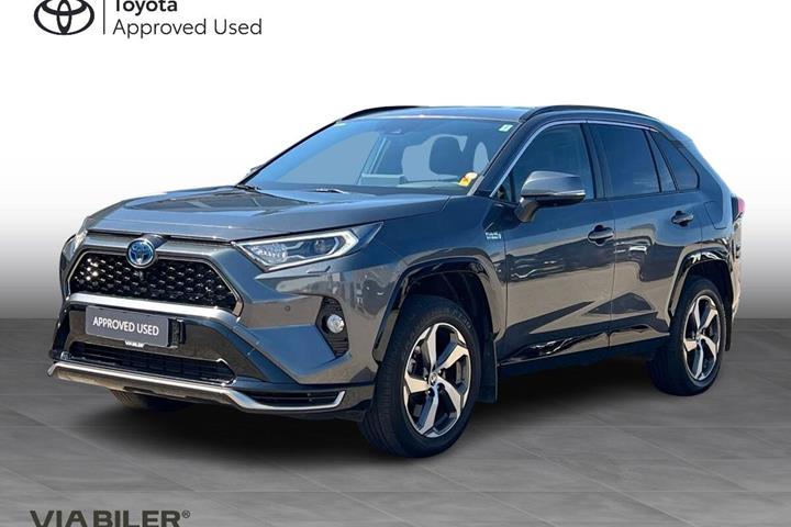 Grå Toyota RAV4 Plug-in fra 2022