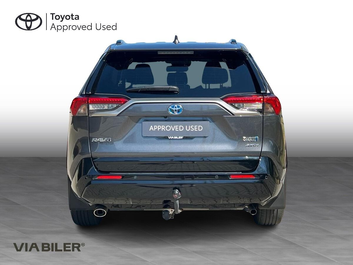 Grå Toyota RAV4 Plug-in fra 2022
