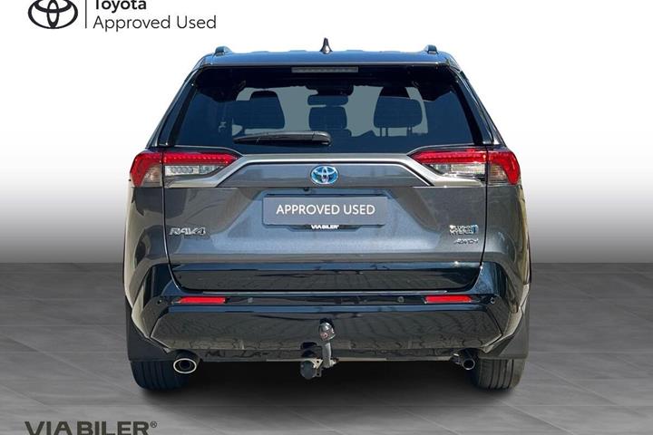Grå Toyota RAV4 Plug-in fra 2022