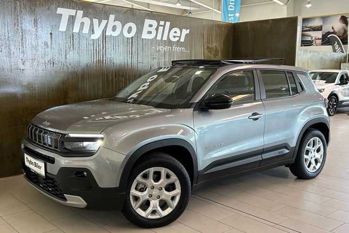 Grå Jeep Avenger fra 2025
